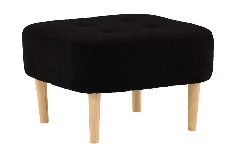 Salina Sittpuff - Svart - Möbler - Stolar & fåtöljer - Pall & puff - Sittpuff