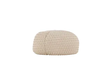 Sam Sittpuff - Beige - Möbler - Stolar & fåtöljer - Pall & puff - Sittpuff