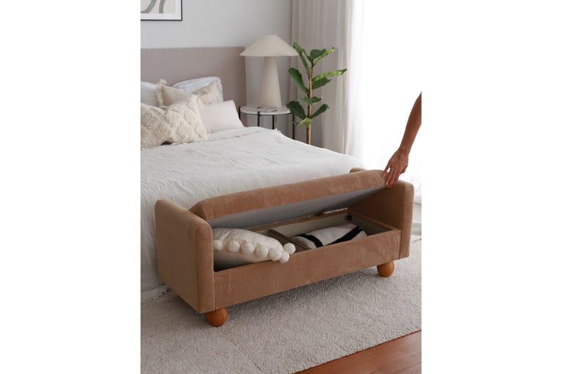 Sandikli Sittpuff 115 cm - Camel - Möbler - Stolar & fåtöljer - Pall & puff - Sittpuff