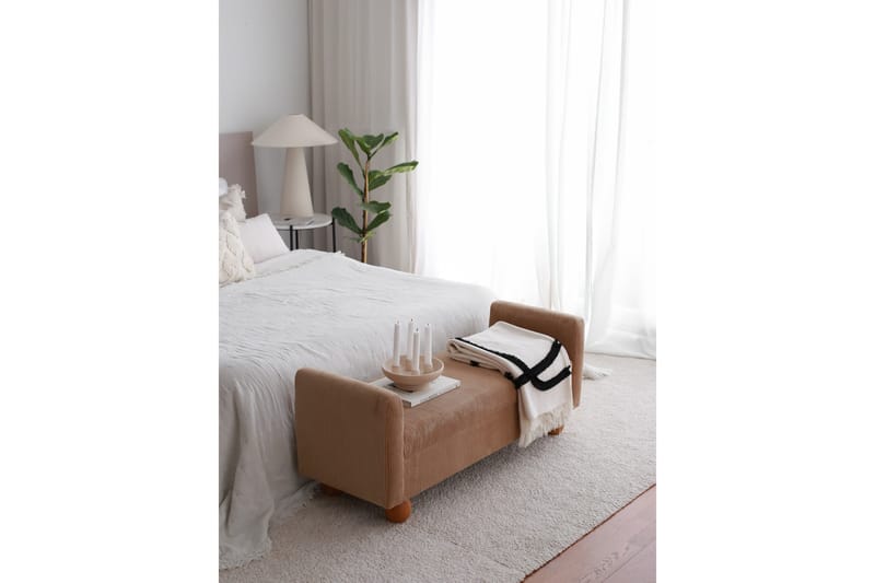 Sandikli Sittpuff 115 cm - Camel - Möbler - Stolar & fåtöljer - Pall & puff - Sittpuff