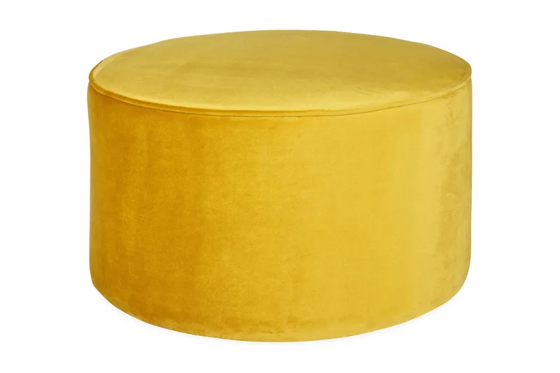 Serra Sittpuff Låg Rund, Ockra