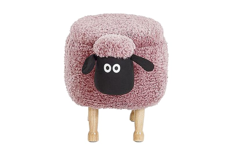 Sheep Sittpuff med Förvaring - Rosa - Sittpuff