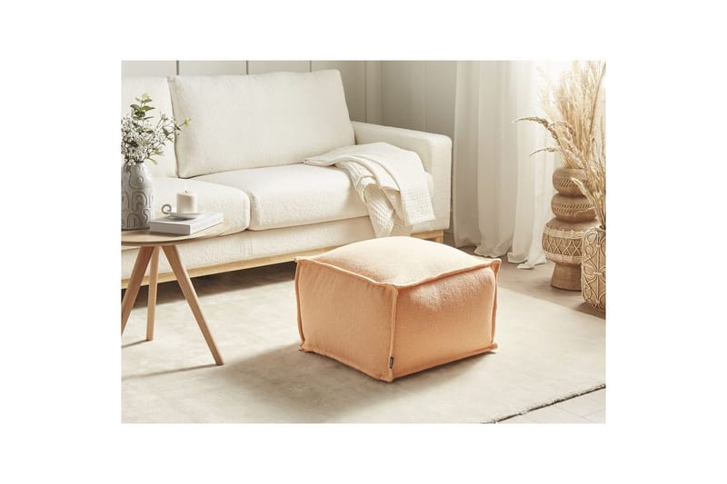 Sittpuff Sherali Orange - Orange - Möbler - Stolar & fåtöljer - Pall & puff - Sittpuff