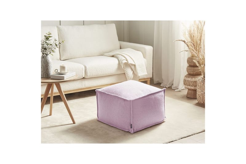 Sittpuff Sherali Rosa - Rosa - Möbler - Stolar & fåtöljer - Pall & puff - Sittpuff