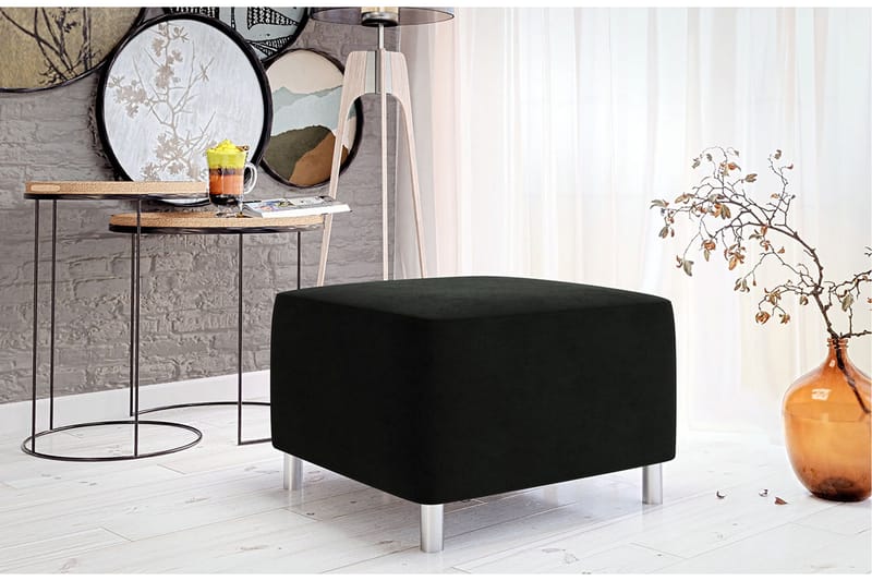 Skatteg Puff - Svart - Möbler - Stolar & fåtöljer - Pall & puff - Sittpuff