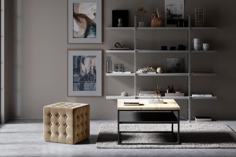 Soltau Sittpuff - Beige - Möbler - Stolar & fåtöljer - Pall & puff - Sittpuff