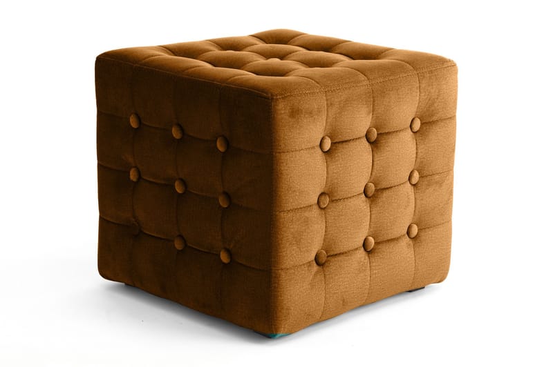 Soltau Sittpuff - Gul - Möbler - Stolar & fåtöljer - Pall & puff - Sittpuff