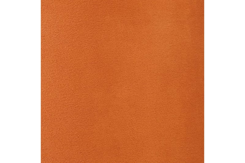 Sittpuff Sophia Orange/guld - Orange/guld - Möbler - Stolar & fåtöljer - Pall & puff - Sittpuff