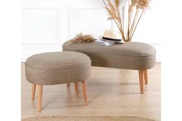 Sparks Sittpuff 63 cm - Brun - Möbler - Stolar & fåtöljer - Pall & puff - Sittpuff