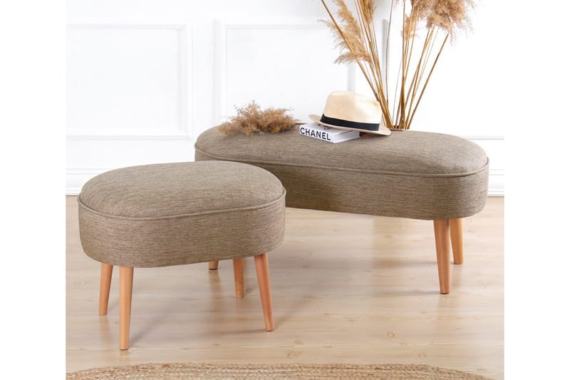 Sparks Sittpuff 63 cm - Brun - Möbler - Stolar & fåtöljer - Pall & puff - Sittpuff