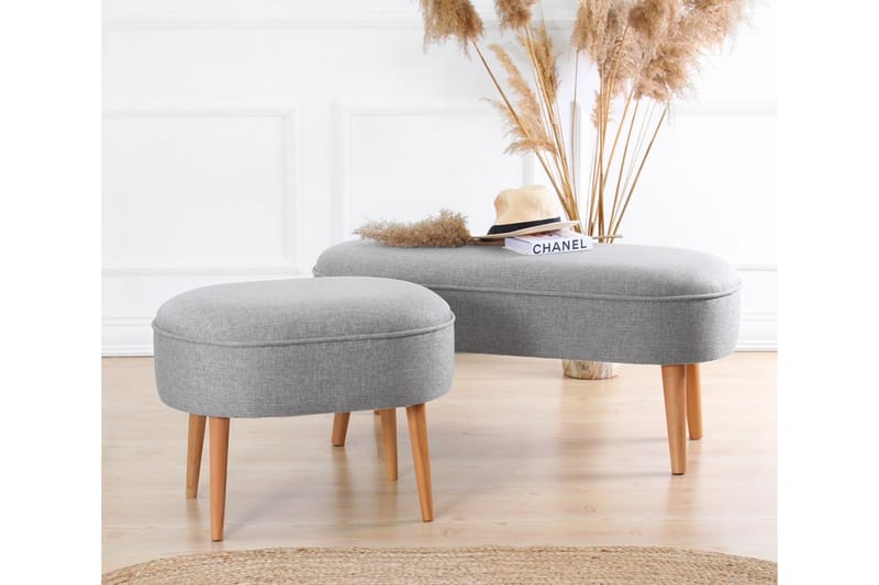 Sparks Sittpuff 63 cm - Grå - Möbler - Stolar & fåtöljer - Pall & puff - Sittpuff