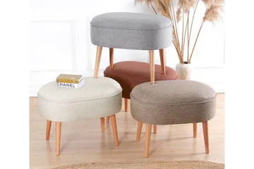 Sparks Sittpuff 63 cm - Grå - Möbler - Stolar & fåtöljer - Pall & puff - Sittpuff