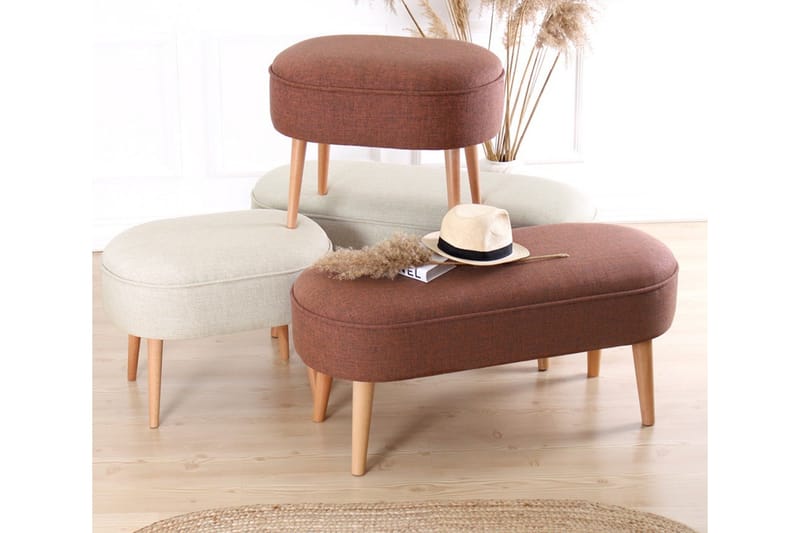 Sparks Sittpuff 63 cm - Röd - Möbler - Stolar & fåtöljer - Pall & puff - Sittpuff