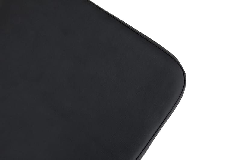 Square Pall Läder - Svart - Möbler - Stolar & fåtöljer - Pall & puff - Sittpuff