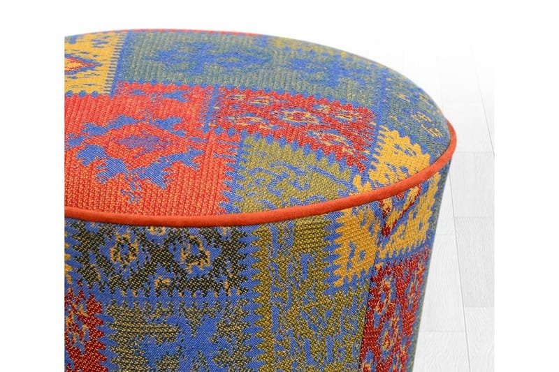 Sweetwater Sittpuff 42 cm - Röd/Blå - Möbler - Stolar & fåtöljer - Pall & puff - Sittpuff