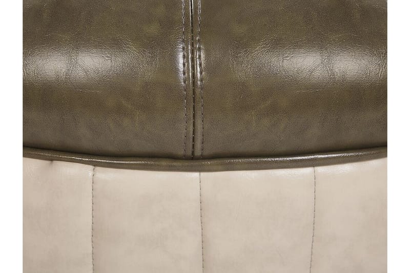 Tartaruga Sittpuff - Konstläder/Grön/Beige - Möbler - Stolar & fåtöljer - Pall & puff - Sittpuff