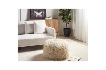 Sittpuff Tukki Beige - Beige - Möbler - Stolar & fåtöljer - Pall & puff - Sittpuff