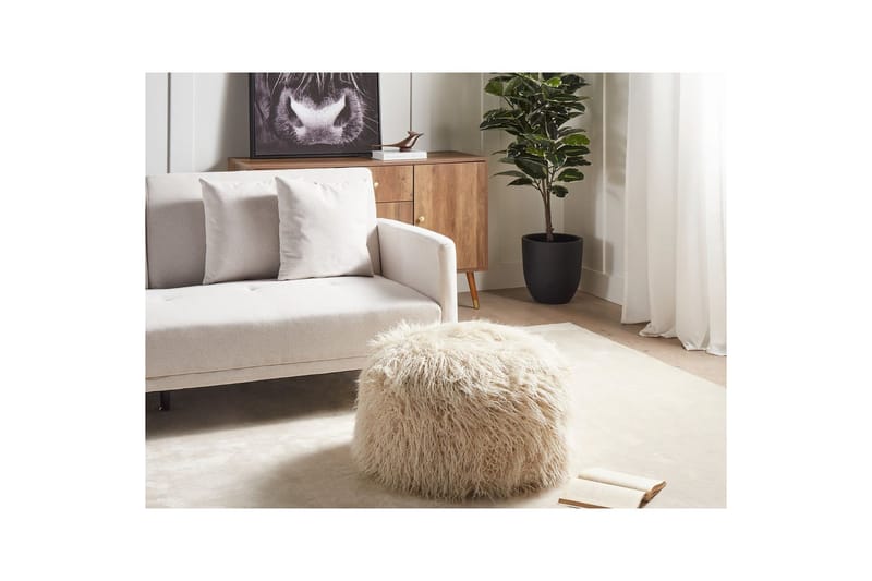 Sittpuff Tukki Beige - Beige - Möbler - Stolar & fåtöljer - Pall & puff - Sittpuff