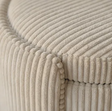 Valtor Puff 50x46x42 cm - Beige - Möbler - Stolar & fåtöljer - Pall & puff - Sittpuff - Sittpuff med förvaring