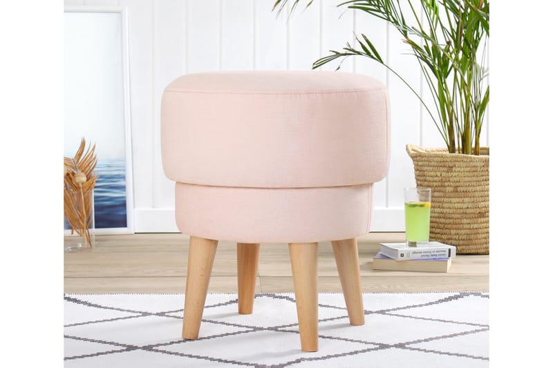 Veccio Sittpuff 47 cm - Rosa - Sittpuff