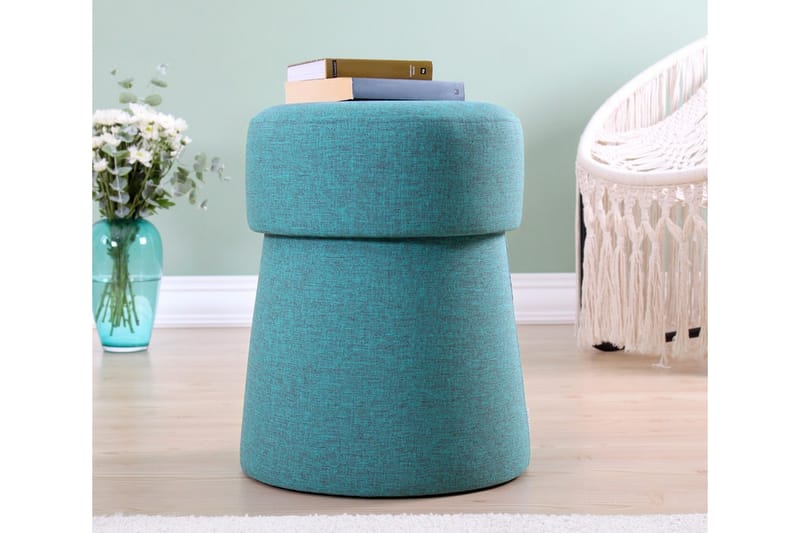 Waterford Sittpuff 40 cm - Blå - Möbler - Stolar & fåtöljer - Pall & puff - Sittpuff