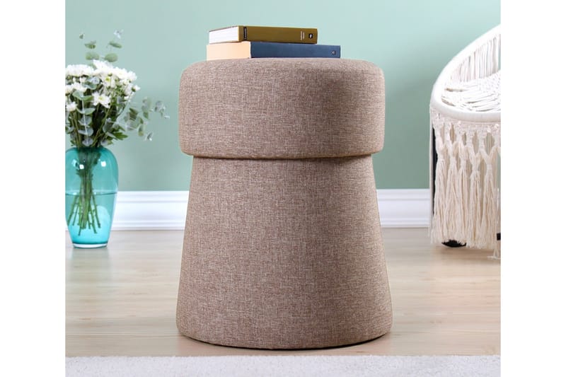 Waterford Sittpuff 40 cm - Brun - Möbler - Stolar & fåtöljer - Pall & puff - Sittpuff