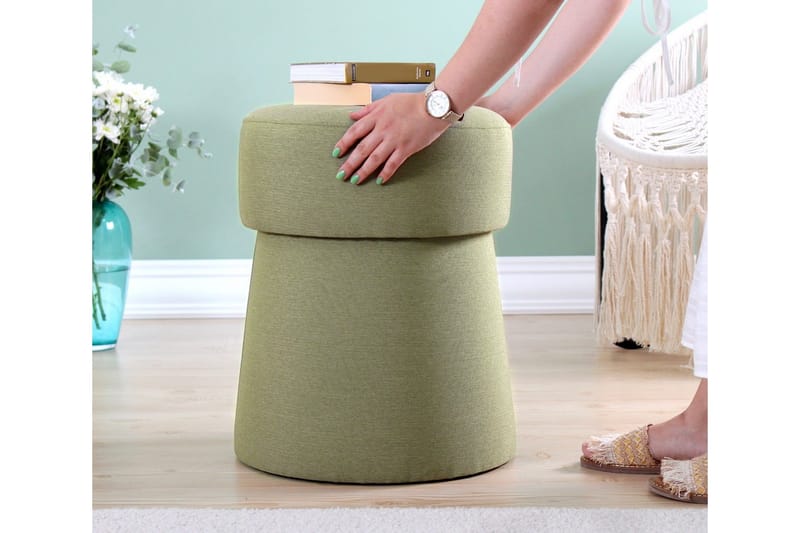 Waterford Sittpuff 40 cm - Grön - Möbler - Stolar & fåtöljer - Pall & puff - Sittpuff