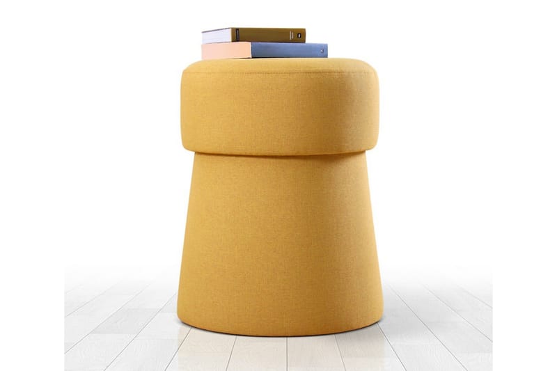 Waterford Sittpuff 40 cm - Senapsgul - Möbler - Stolar & fåtöljer - Pall & puff - Sittpuff