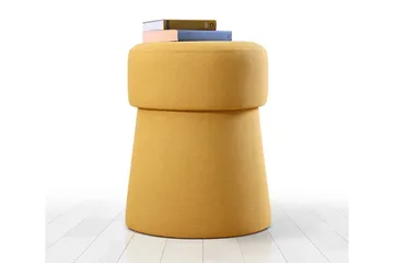 Waterford Sittpuff 40 cm - Senapsgul - Möbler - Stolar & fåtöljer - Pall & puff - Sittpuff