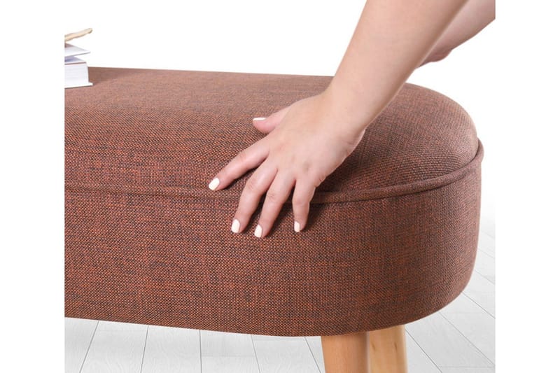 Werribee Sittpuff 100 cm - Röd - Möbler - Stolar & fåtöljer - Pall & puff - Sittpuff