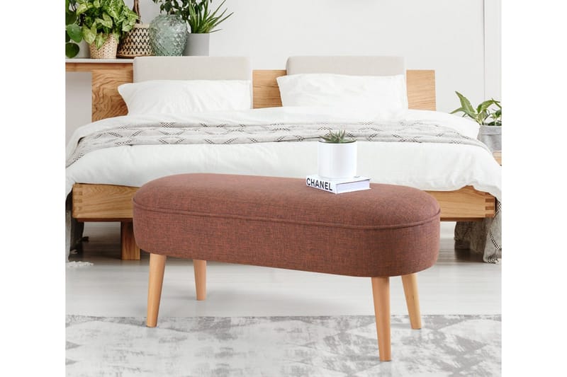 Werribee Sittpuff 100 cm - Röd - Möbler - Stolar & fåtöljer - Pall & puff - Sittpuff