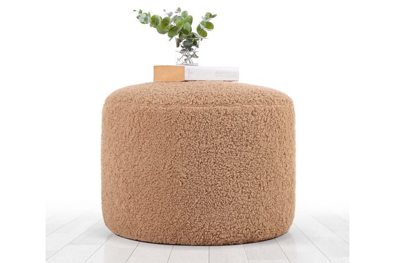 Whitman Sittpuff 54 cm - Brun - Möbler - Stolar & fåtöljer - Pall & puff - Sittpuff