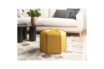 Sittpuff Wishek Gul - Gul - Möbler - Stolar & fåtöljer - Pall & puff - Sittpuff