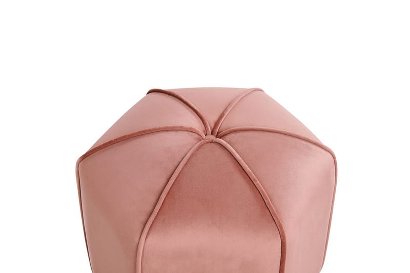 Sittpuff Wishek Rosa - Rosa - Möbler - Stolar & fåtöljer - Pall & puff - Sittpuff