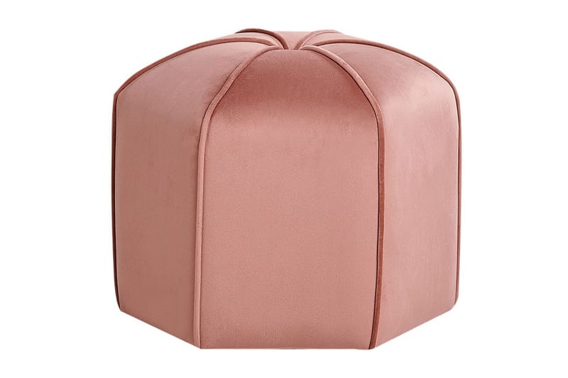 Sittpuff Wishek Rosa - Rosa - Möbler - Stolar & fåtöljer - Pall & puff - Sittpuff