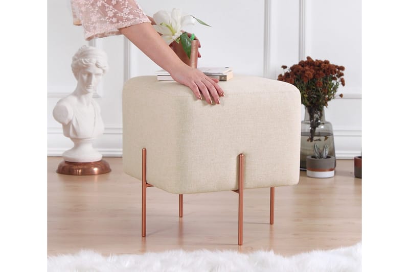 Yellowknife Sittpuff 40 cm - Beige - Sittpuff