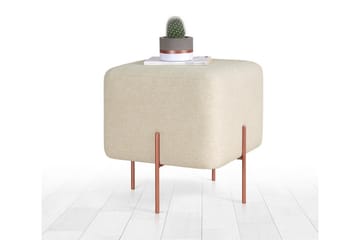 Yellowknife Sittpuff 40 cm - Beige - Möbler - Stolar & fåtöljer - Pall & puff - Sittpuff