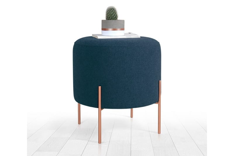 Yellowknife Sittpuff 40 cm - Blå - Möbler - Stolar & fåtöljer - Pall & puff - Sittpuff