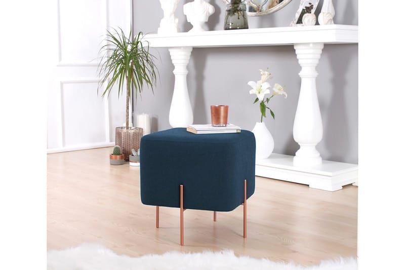 Yellowknife Sittpuff 40 cm - Blå - Möbler - Stolar & fåtöljer - Pall & puff - Sittpuff