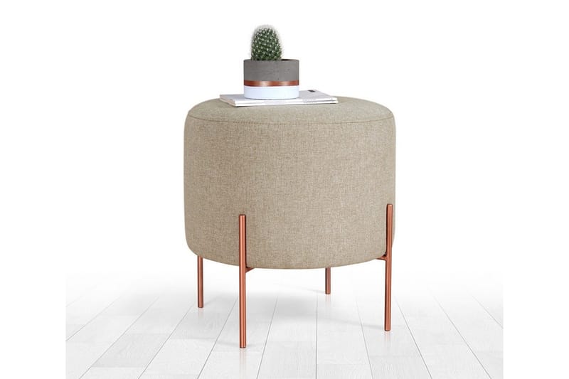 Yellowknife Sittpuff 40 cm - Brun - Möbler - Stolar & fåtöljer - Pall & puff - Sittpuff