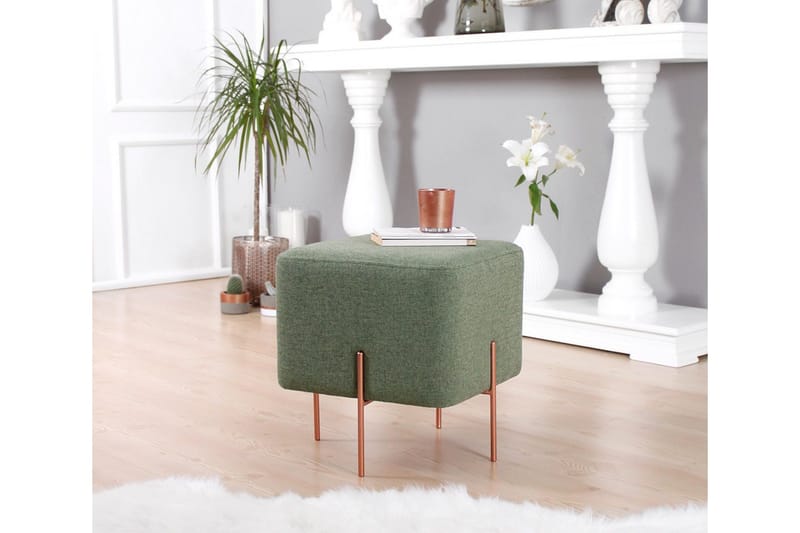 Yellowknife Sittpuff 40 cm - Grön - Möbler - Stolar & fåtöljer - Pall & puff - Sittpuff