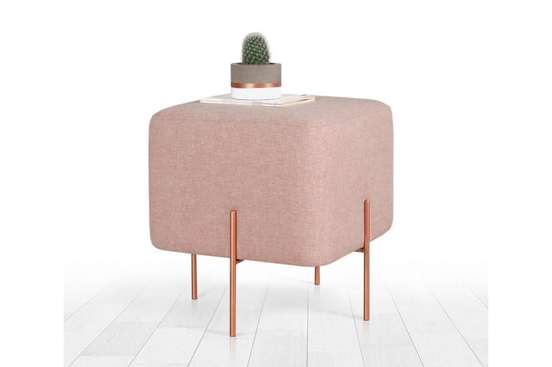 Yellowknife Sittpuff 40 cm - Rosa - Möbler - Stolar & fåtöljer - Pall & puff - Sittpuff