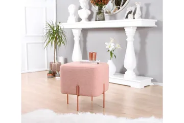 Yellowknife Sittpuff 40 cm - Rosa - Möbler - Stolar & fåtöljer - Pall & puff - Sittpuff