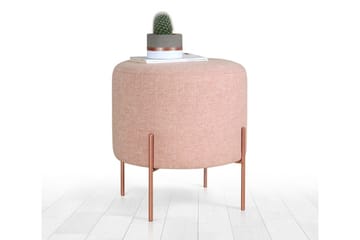 Yellowknife Sittpuff 40 cm - Rosa - Möbler - Stolar & fåtöljer - Pall & puff - Sittpuff
