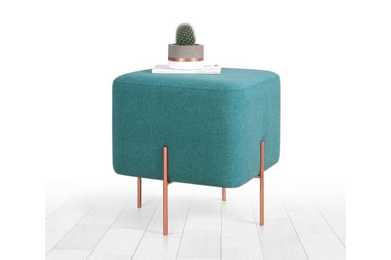 Yellowknife Sittpuff 40 cm - Turkos - Möbler - Stolar & fåtöljer - Pall & puff - Sittpuff