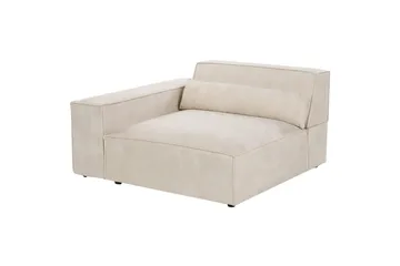 Soffa med fotpall Hellnar Beige - Beige - Möbler - Stolar & fåtöljer - Pall & puff - Fotpall