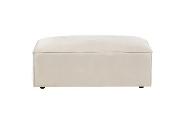 Soffa med fotpall Hellnar Beige - Beige - Möbler - Stolar & fåtöljer - Pall & puff - Fotpall