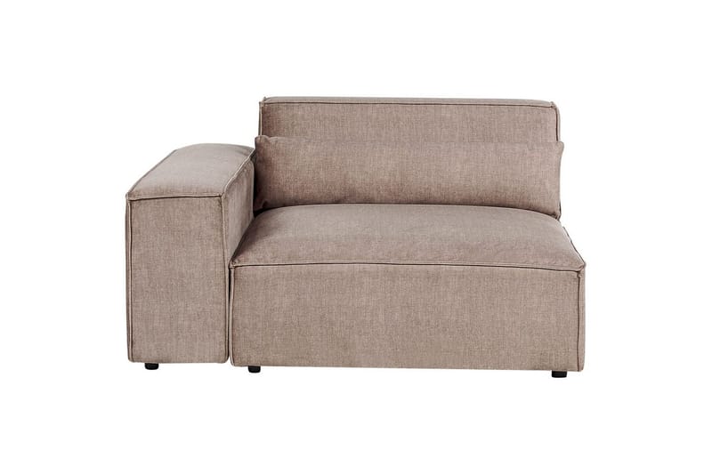 Soffa med fotpall Hellnar Brun - Brun - Möbler - Stolar & fåtöljer - Pall & puff - Fotpall