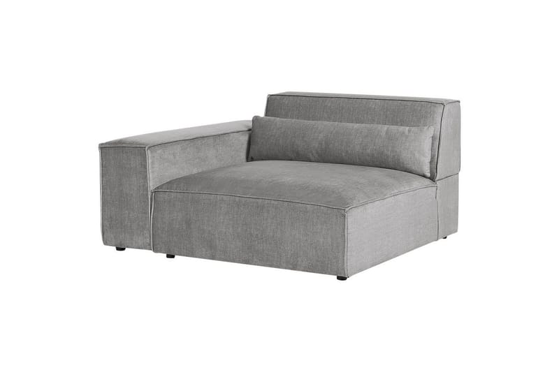Soffa med fotpall Hellnar Grå - Grå - Möbler - Stolar & fåtöljer - Pall & puff - Fotpall