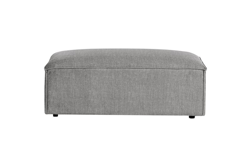 Soffa med fotpall Hellnar Grå - Grå - Möbler - Stolar & fåtöljer - Pall & puff - Fotpall